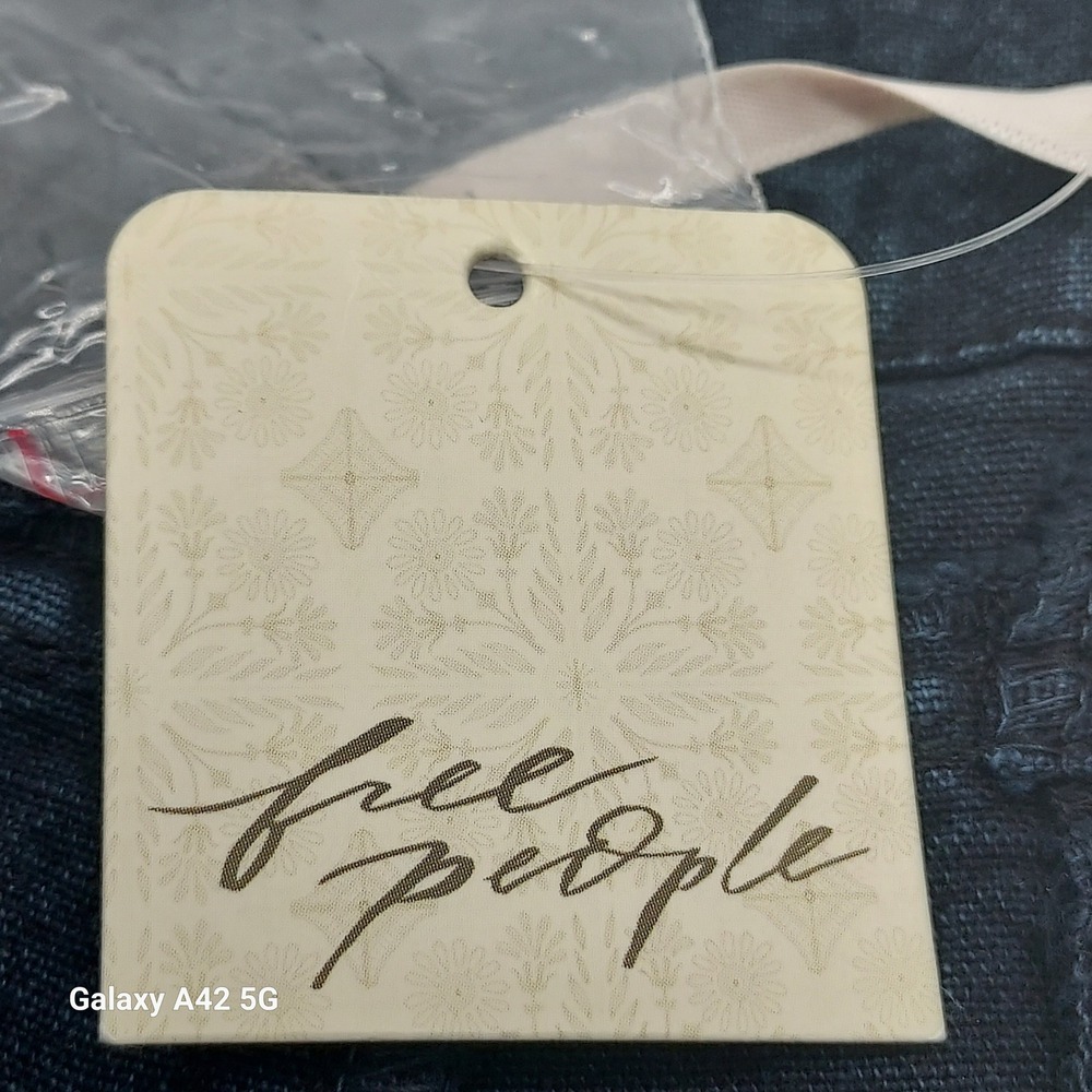 Free People Black Textured Button Fly Shorts OB1654680 Size 14 New‎ - Picture 7 of 9
